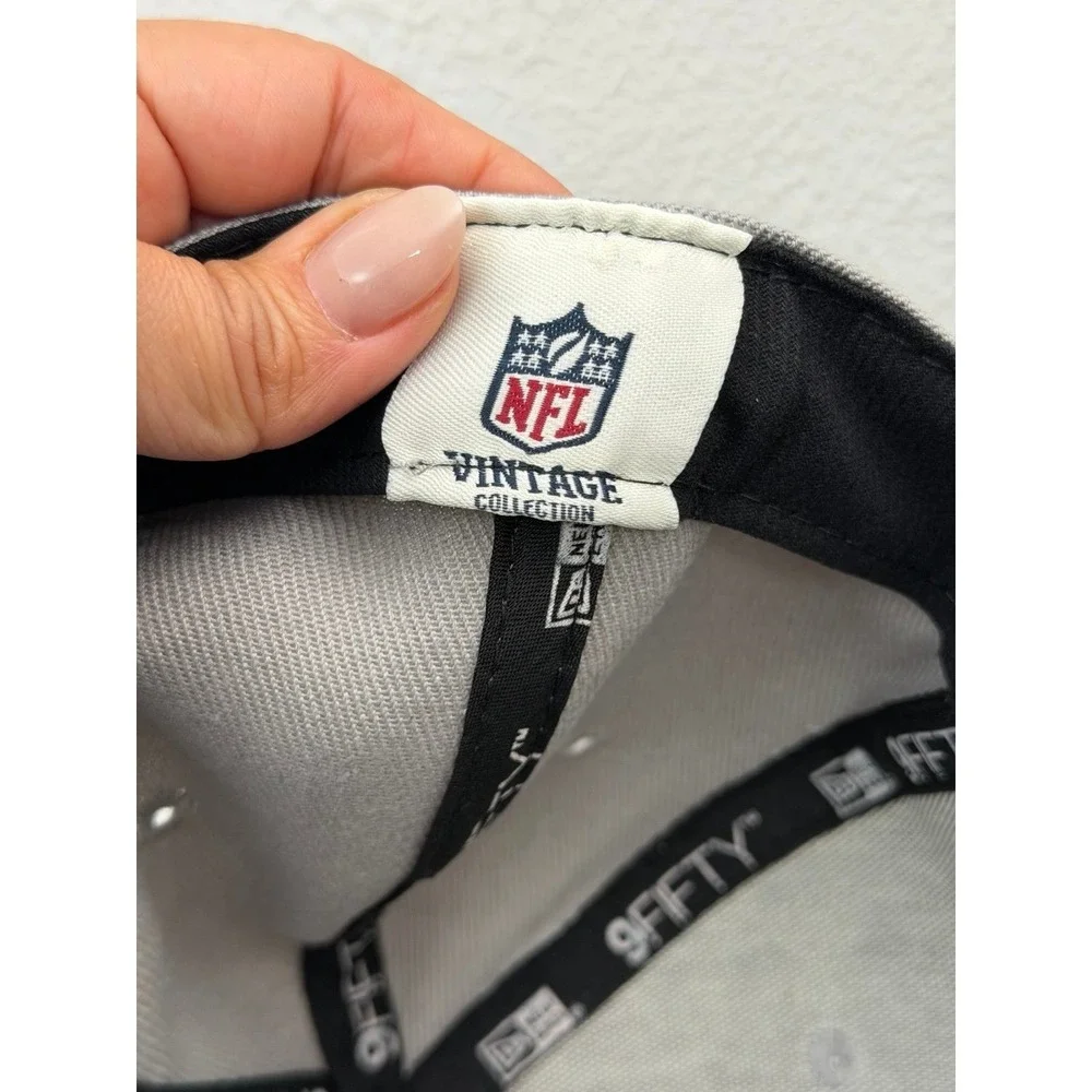 New Era 9FIFTY Dallas Cowboys NFL‎ Vintage Snapback Hat Gray Blue OSFM